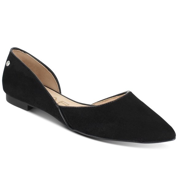 Tahari Shoes - Tahari Black Flats Shoes d’Orsay Pointed Toe